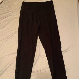 Aerie black distressed leggings bundle